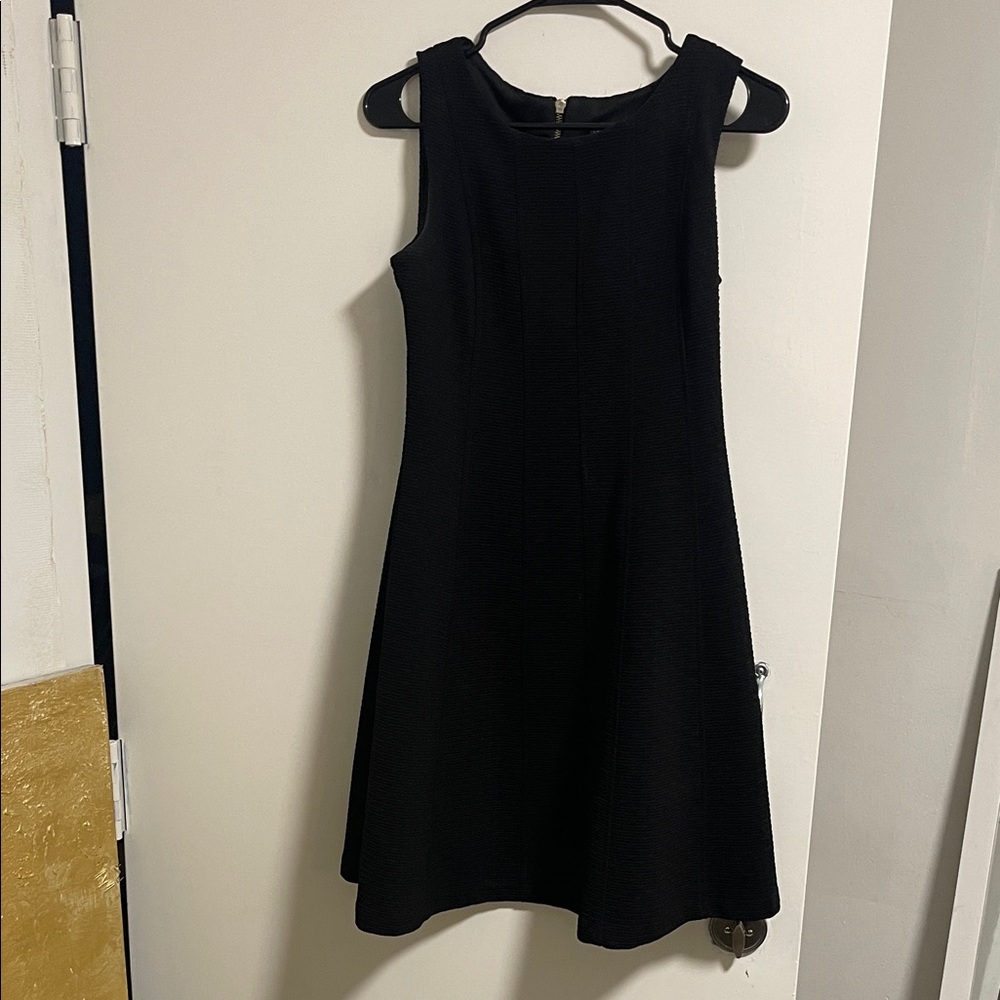 Taylor Classic Black Midi Dress